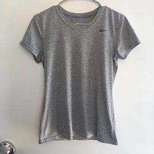 Nike Women’s Dri-Fit Grey T-Shirt
